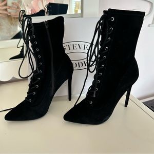 Steve Madden lace up heels